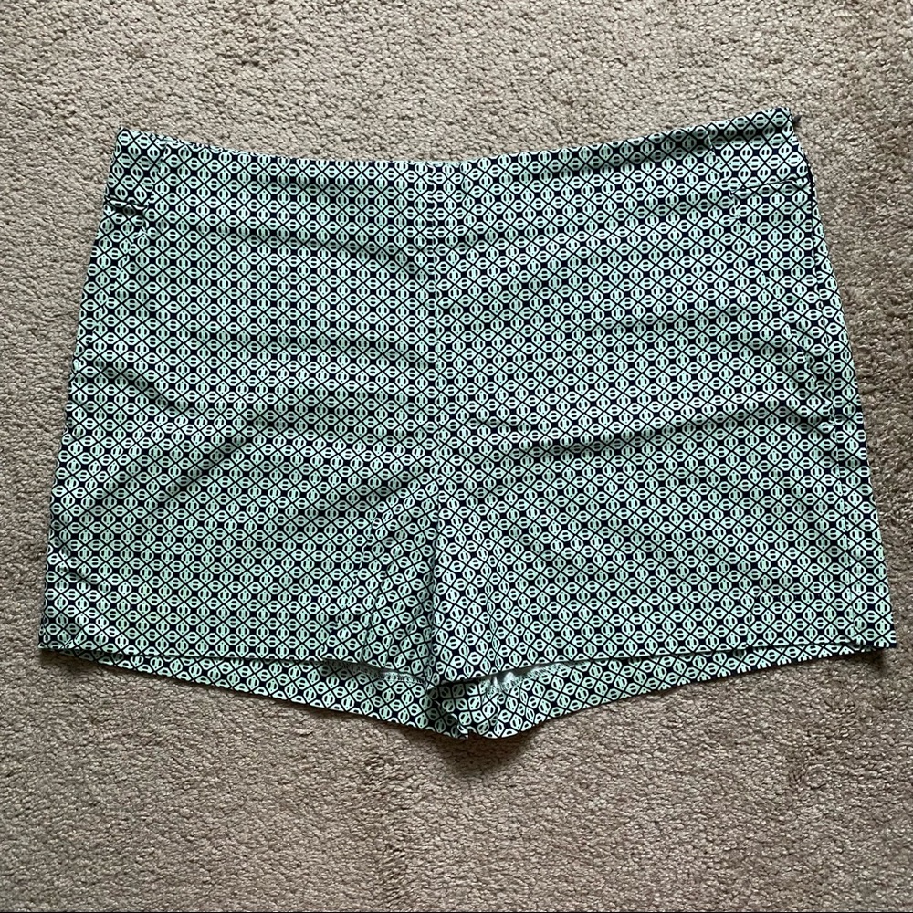 Flat-front Banana Republic Mint Shorts